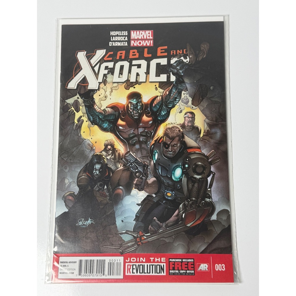 Marvel NOW! Cable and X-Force #3 2013 Larroca Marvel Comics